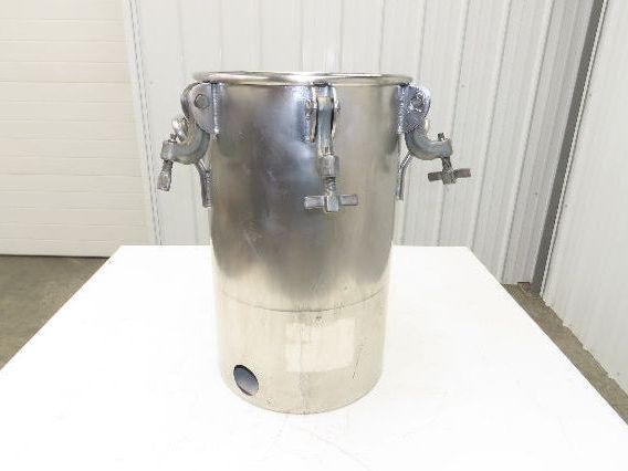 Devilbiss 1420-498 QMS Paint Sprayer Pressure Tank 10 Gallon Stainless