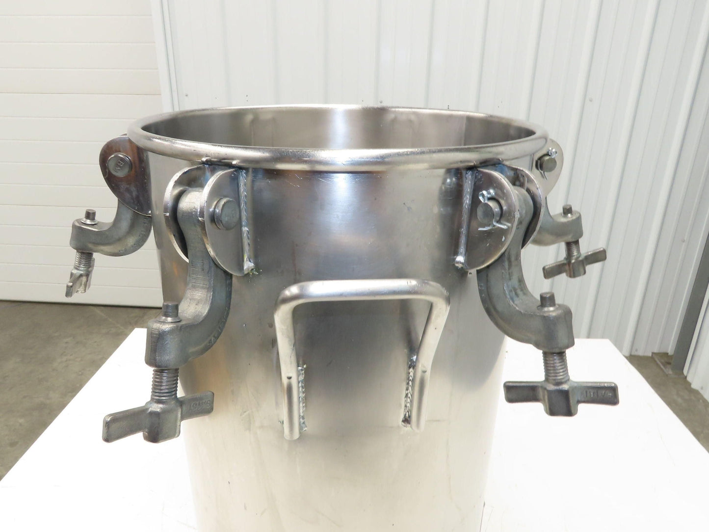 Devilbiss 1420-498 QMS Paint Sprayer Pressure Tank 10 Gallon Stainless