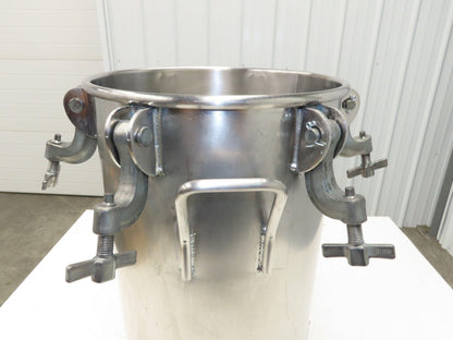 Devilbiss 1420-498 QMS Paint Sprayer Pressure Tank 10 Gallon Stainless