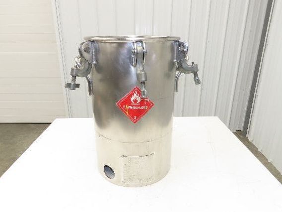 Devilbiss 1420-498 QMS Paint Sprayer Pressure Tank 10 Gallon Stainless