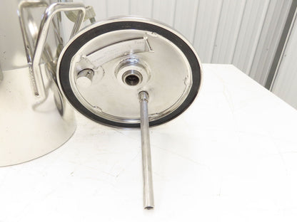 Devilbiss 0910-496 QMS Paint Sprayer Pressure Tank 2 Gallon Stainless