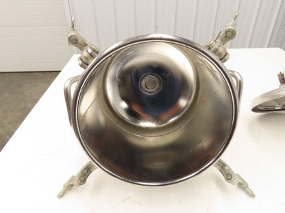 Devilbiss 0910-496 QMS Paint Sprayer Pressure Tank 2 Gallon Stainless