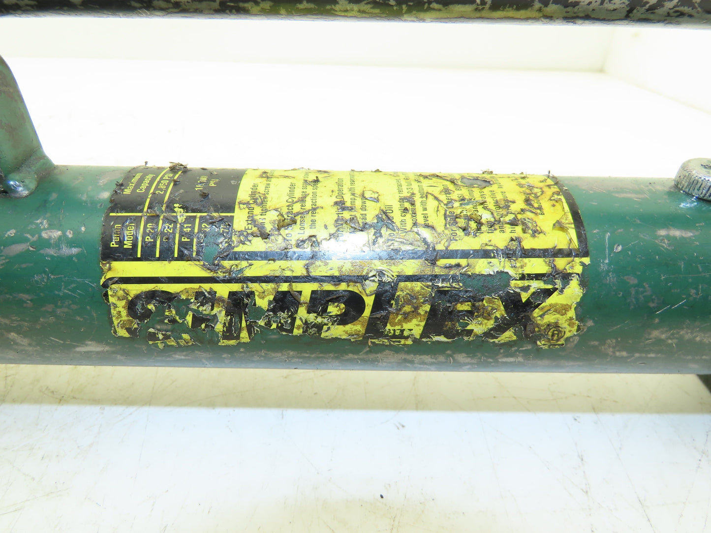 Simplex P42 Hydraulic Hand Pump Single Stage Two Speed 10,000 PSI