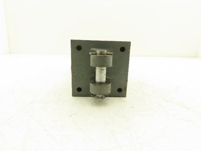 Miller 84B2N Pneumatic Air Cylinder 2.5" Bore 6" Stroke 500psi Clevis Mount