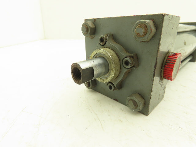 Miller 84B2N Pneumatic Air Cylinder 2.5" Bore 6" Stroke 500psi Clevis Mount