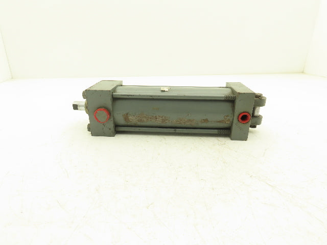 Miller 84B2N Pneumatic Air Cylinder 2.5" Bore 6" Stroke 500psi Clevis Mount