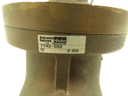 Parker 7742-032 Gold Ring Bronze Globe Valve 3"NPT 120V Solenoid Operated