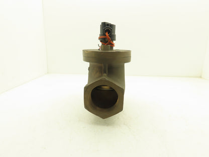 Parker 7742-032 Gold Ring Bronze Globe Valve 3"NPT 120V Solenoid Operated