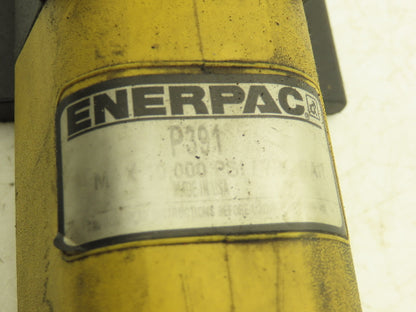 Enerpac P-391 Hydraulic Hand Pump 10,000 PSI Single Stage Lightweight
