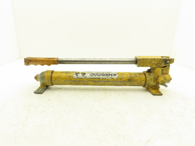 Enerpac P-39 Hydraulic Hand Pump 10,000 PSI Single Stage