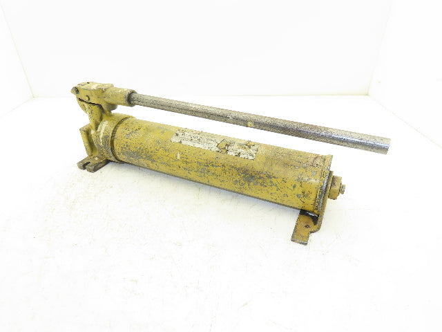 Enerpac P-80 Hydraulic Hand Pump 10,000 PSI 2 Stage