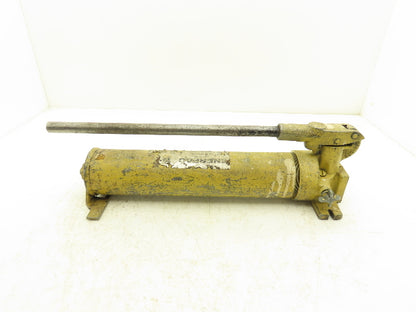 Enerpac P-80 Hydraulic Hand Pump 10,000 PSI 2 Stage