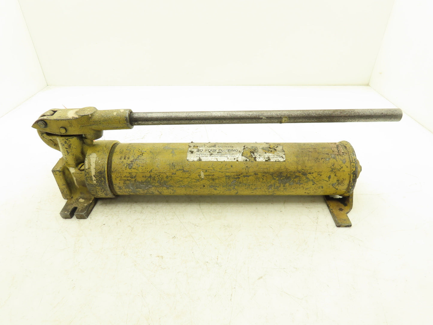 Enerpac P-80 Hydraulic Hand Pump 10,000 PSI 2 Stage