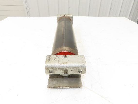 Automotion 4"Crowned Tail Pulley for 24" Roller Conveyor 21.5"BF 8" Belt Drive