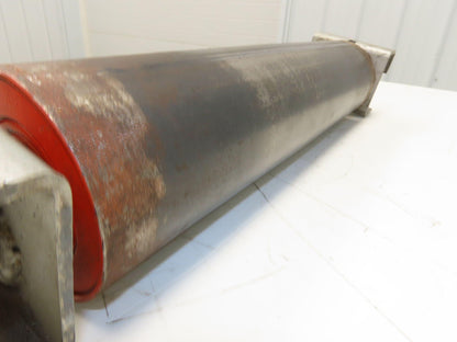 Automotion 4"Crowned Tail Pulley for 24" Roller Conveyor 21.5"BF 8" Belt Drive