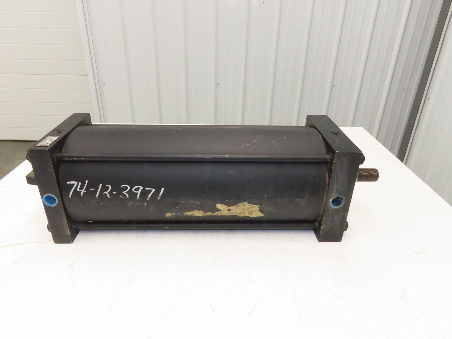 Lamb 3197 21 Gray Harbor Pneumatic Air Cylinder 8" Bore 19" Stroke 250PSI