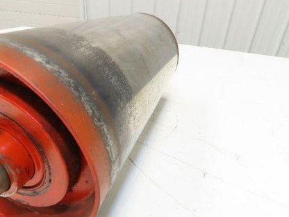 Automotion 5"x 10.5" Crowned Take-up Pulley 24" Roller Conveyor 21.5"BF 8" Belt