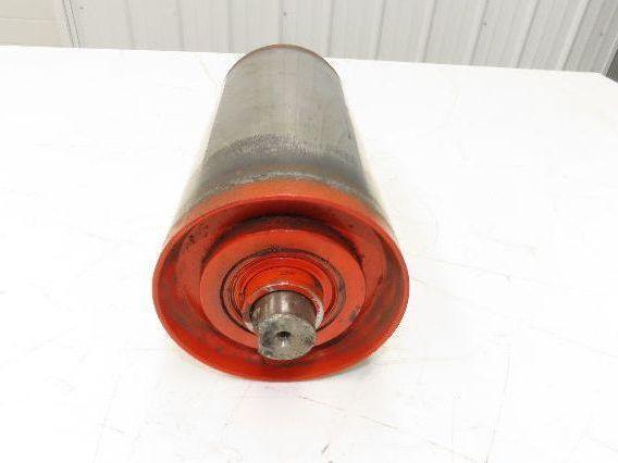 Automotion 5"x 10.5" Crowned Take-up Pulley 24" Roller Conveyor 21.5"BF 8" Belt