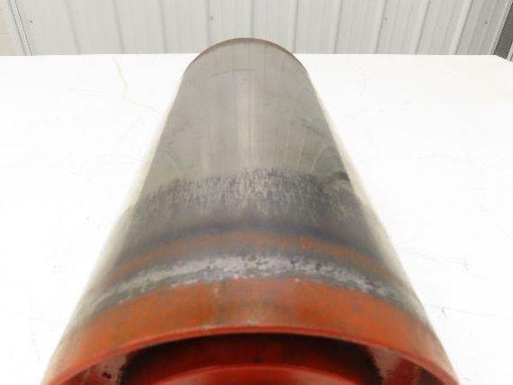 Automotion 5"x 10.5" Crowned Take-up Pulley 24" Roller Conveyor 21.5"BF 8" Belt