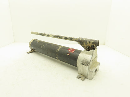 Duff-Norton HP-150 Hydraulic Hand Pump 10,000 PSI 2 Stage