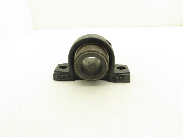 Metcar Pillow Block Self Lubricating Bearing 1.95" Bore 3.5" Long