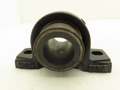 Metcar Pillow Block Self Lubricating Bearing 1.95" Bore 3.5" Long