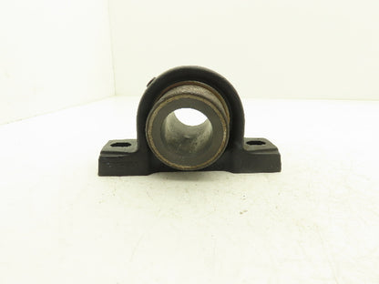 Metcar Pillow Block Self Lubricating Bearing 1.95" Bore 3.5" Long