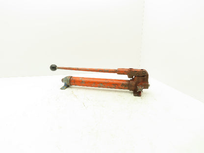 Hydraulic Hand Pump 10,000 PSI Single Stage