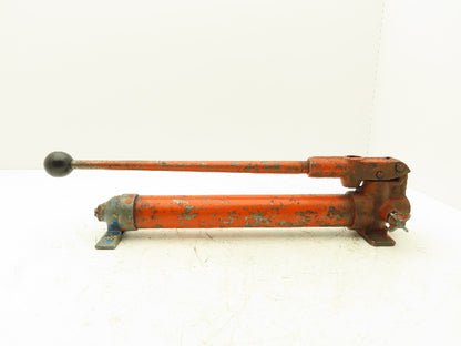 Hydraulic Hand Pump 10,000 PSI Single Stage