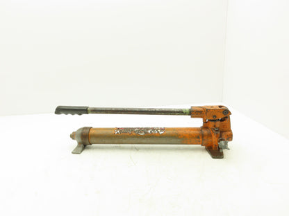 Hydraulic Hand Pump 10,000 PSI Single Stage
