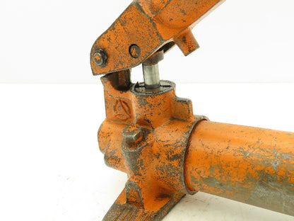 Hydraulic Hand Pump 10,000 PSI Single Stage