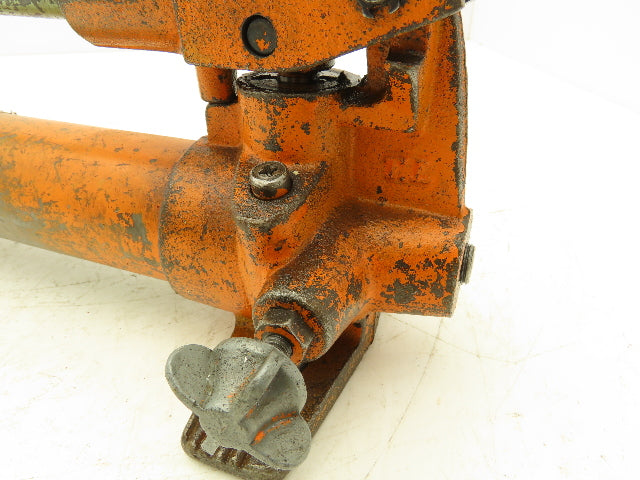 Hydraulic Hand Pump 10,000 PSI Single Stage