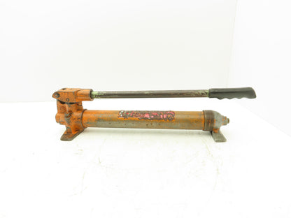 Hydraulic Hand Pump 10,000 PSI Single Stage