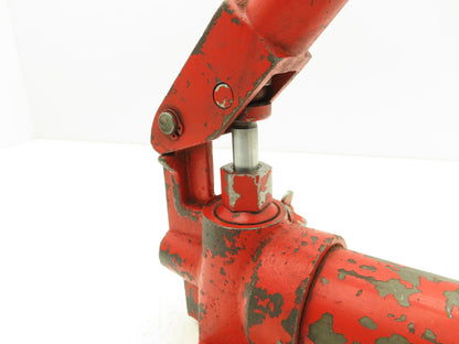 Hydraulic Hand Pump Unknown Tonnage Single Stage