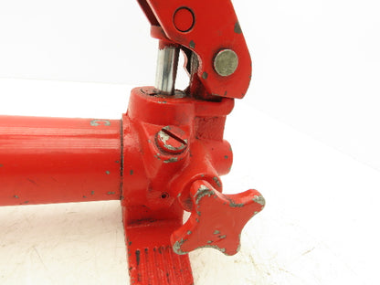 Hydraulic Hand Pump Unknown Tonnage Single Stage