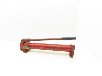 Hydraulic Hand Pump Unknown Tonnage Single Stage