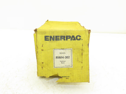 Enerpac RWH302 Hydraulic Holl-O-Cylinder 3 Ton 2.49" Stroke Hollow Plunger