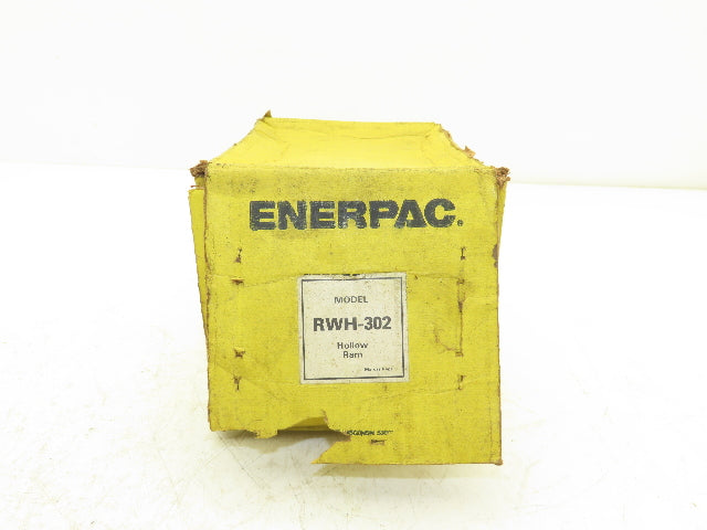 Enerpac RWH302 Hydraulic Holl-O-Cylinder 3 Ton 2.49" Stroke Hollow Plunger