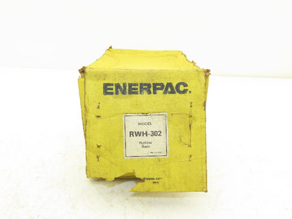 Enerpac RWH302 Hydraulic Holl-O-Cylinder 3 Ton 2.49" Stroke Hollow Plunger