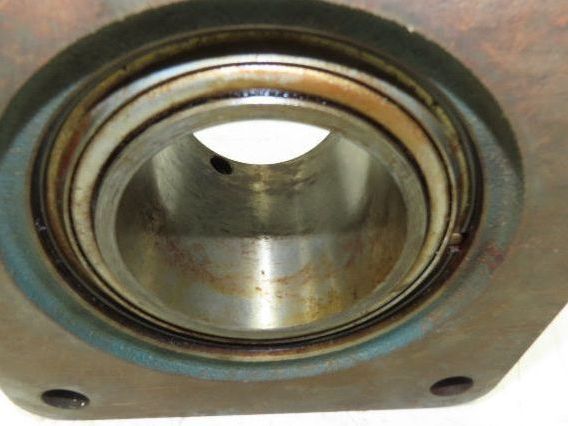 Rex Rexnord ZB-2308 Flange Block Bearing Self-Aligning 3-1/2" Bore 4-Bolt