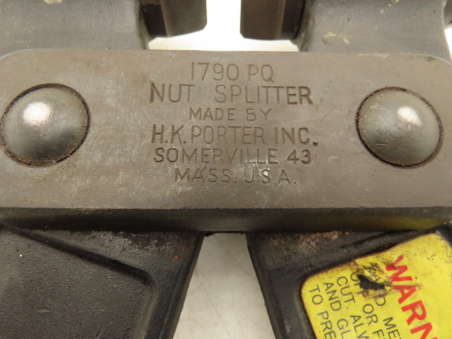 HK Porter 1790-PQ Hydraulic Nut Splitter Work head For 1700 Series Cylinder