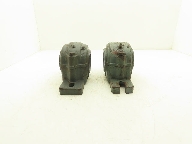 SKF SAF 515 Split Pillow Block Bearing 4-Bolt Housing Base Lot of 2 *NO INSERT