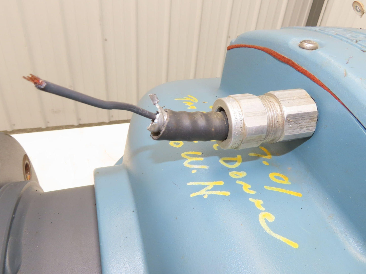 Foxboro 8308-SABA-TSJ-GFNA Magnetic Flow Meter 8" Flow Tube 8300 Series