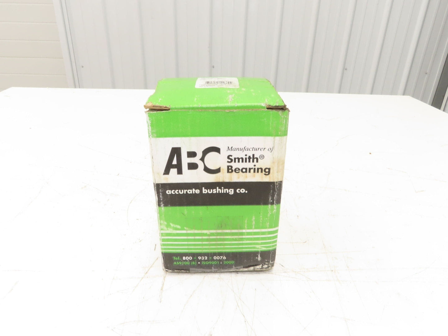 Smith Bearing FS-400 Cam Follower 4" Roller Dia 2.25" Roller Width 1.25"-12 Stud