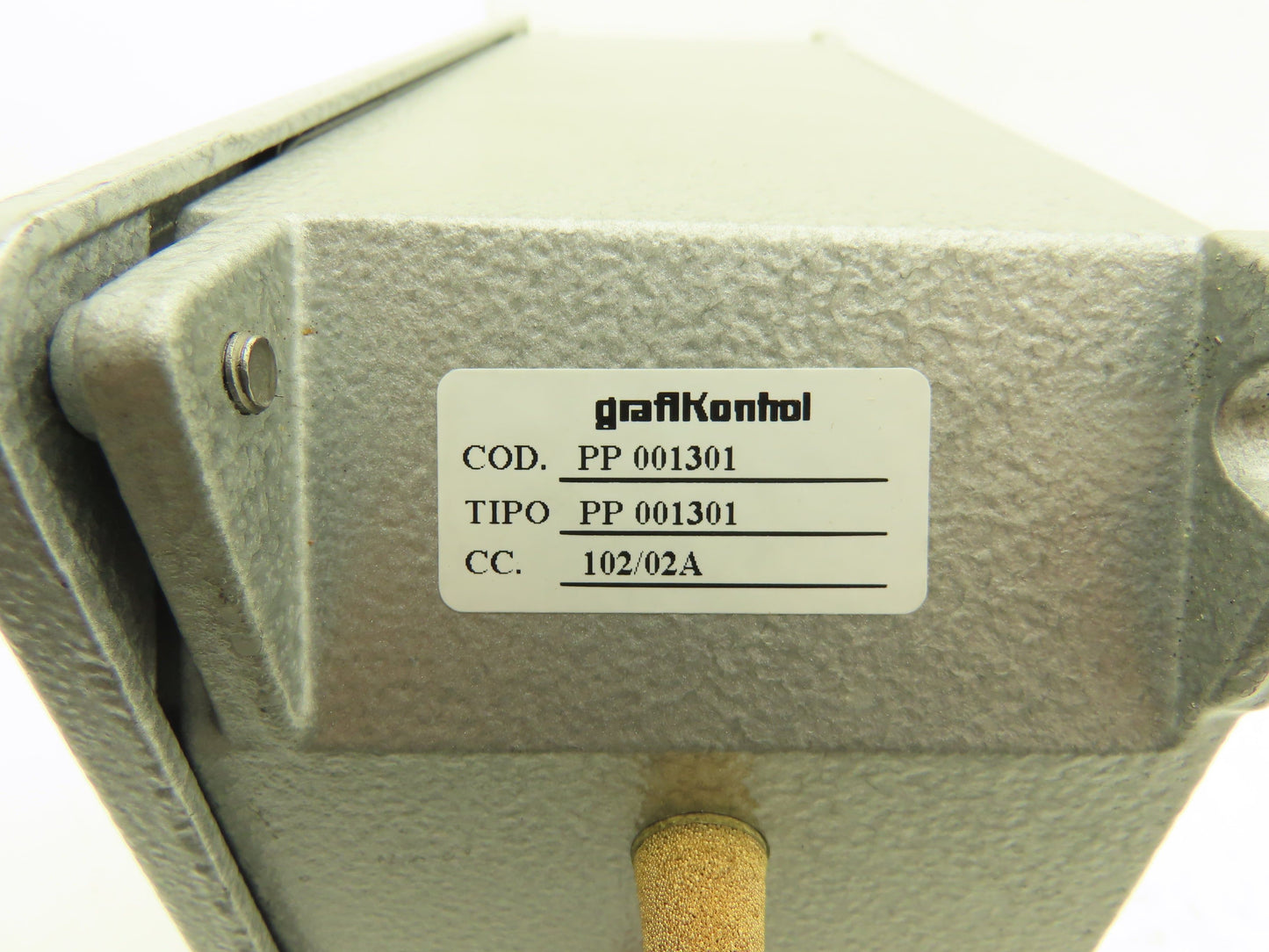 Grafikontrol PP 001301 AZ Pneumatic Valve Control Panel Auto/Manual Switch