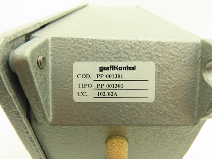 Grafikontrol PP 001301 AZ Pneumatic Valve Control Panel Auto/Manual Switch