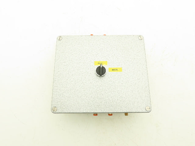 Grafikontrol PP 001301 AZ Pneumatic Valve Control Panel Auto/Manual Switch