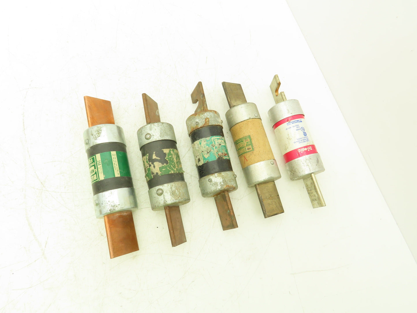 Bussmann MFD NON400 Bussmann fuse 400A 250 Volts Mixed Lot of 5