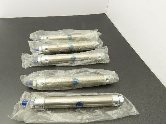 Bimba D-27319-A-5 Pneumatic Air Cylinder 1-1/16" Bore 5" Stroke 250psi Lot of 5