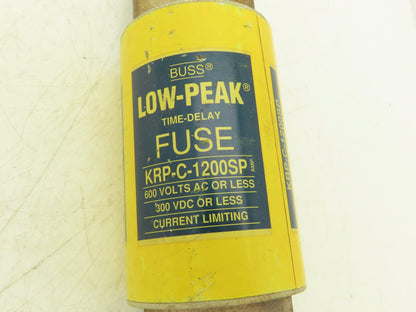 Cooper Bussmann Inc KRP-C-1200SP Fuse 1200 A 600 VAC 300 VDC Low Peak Time Delay